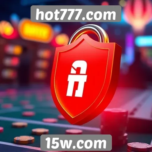 Recursos de segurança do site hot777.com