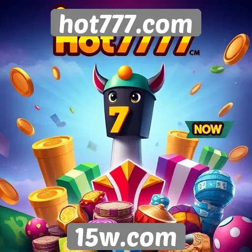 Variedade de jogos disponíveis em hot777.com